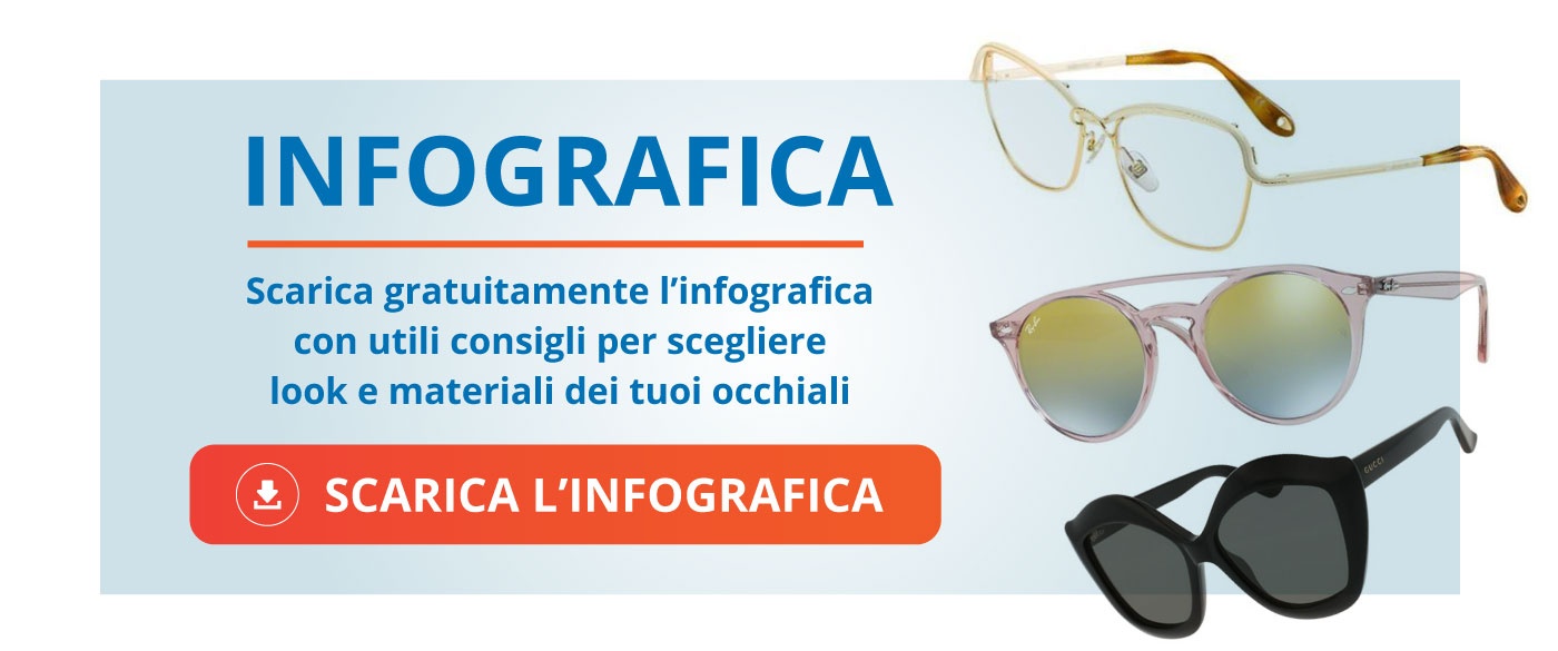 Occhiali on sale dritti sopra